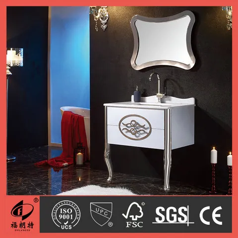 T-6627 Stainless Steel Bathroom Cabinet by Well Bath