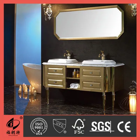 T-6631 Stainless Steel Bathroom Cabinet by Well Bath