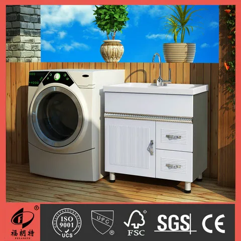T-100 Stainless Steel Bathroom Cabinet by Well Bath