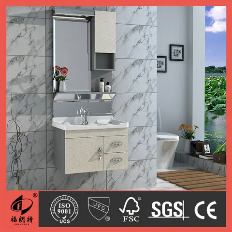 T-6656 Stainless Steel Bathroom Cabinet by Well Bath