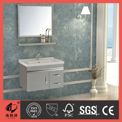 T-6115 Stainless Steel Bathroom Cabinet by Well Bath