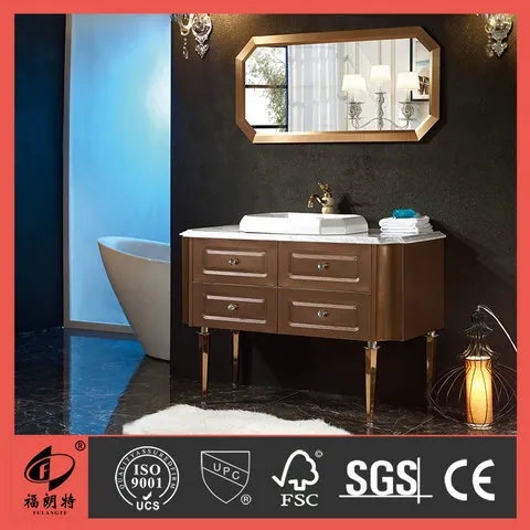T-6633 Stainless Steel Bathroom Cabinet by Well Bath