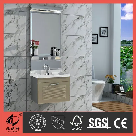 T-6654 Stainless Steel Bathroom Cabinet by Well Bath