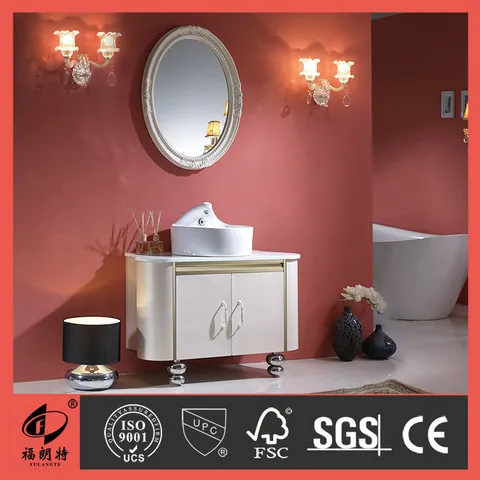 T-6601 Stainless Steel Bathroom Cabinet by Well Bath