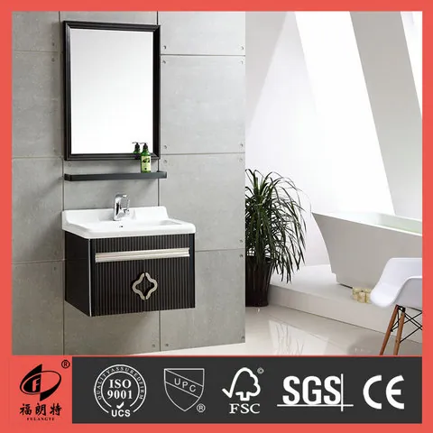 T-6112 Stainless Steel Bathroom Cabinet by Well Bath