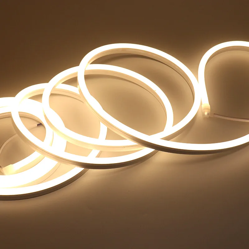 Silicone LED Neon Flex Strip- side view (all sizes)