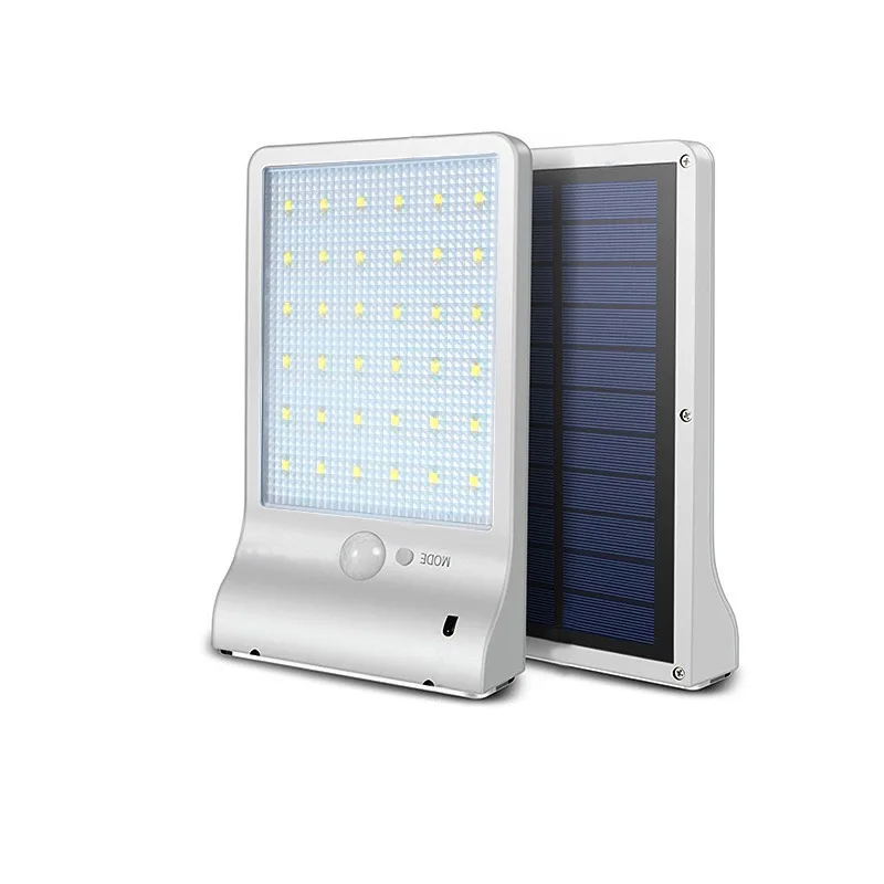 36LED solar led wall light