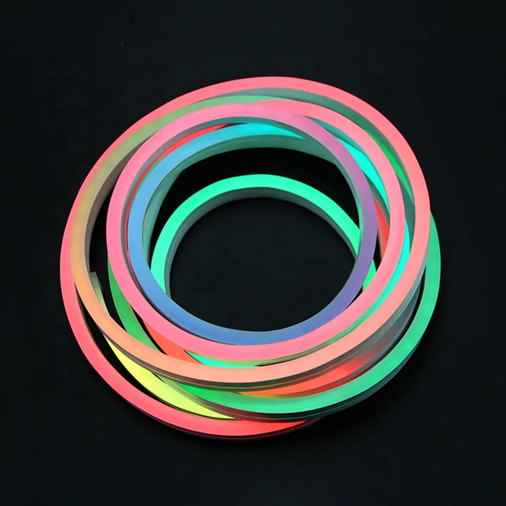 Silicone LED Neon Flex Strip- top view (all sizes)