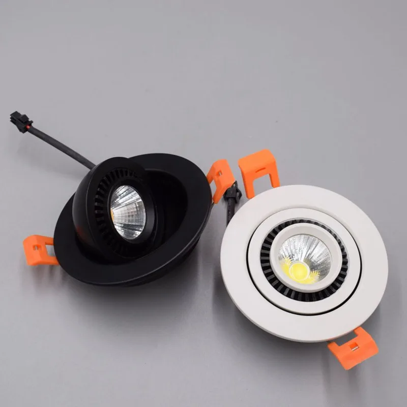 Recessed adjustable LED Ceiling Spot 360° Rotation