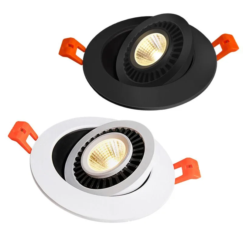 Recessed adjustable LED Ceiling Spot 360° Rotation