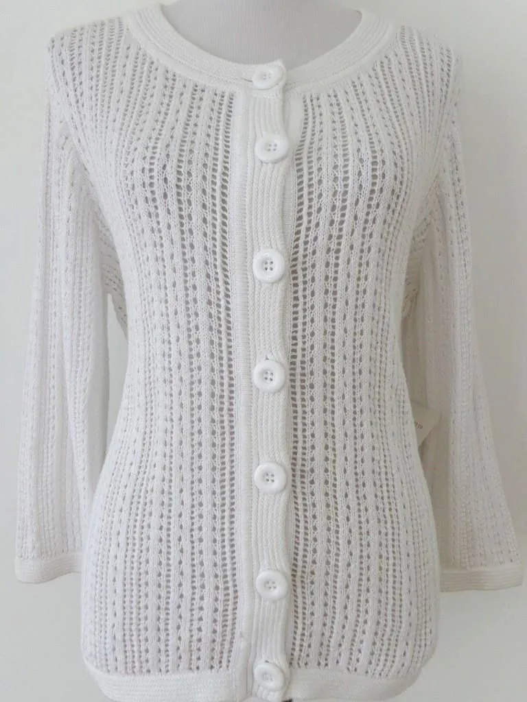 WT2462 women's knitted sweater in 100% cotton