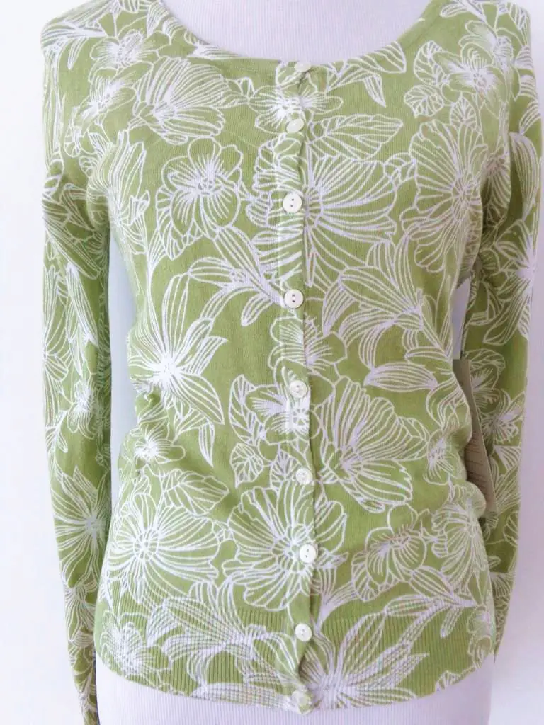 WT2625 women's knitted sweater in 100% cotton