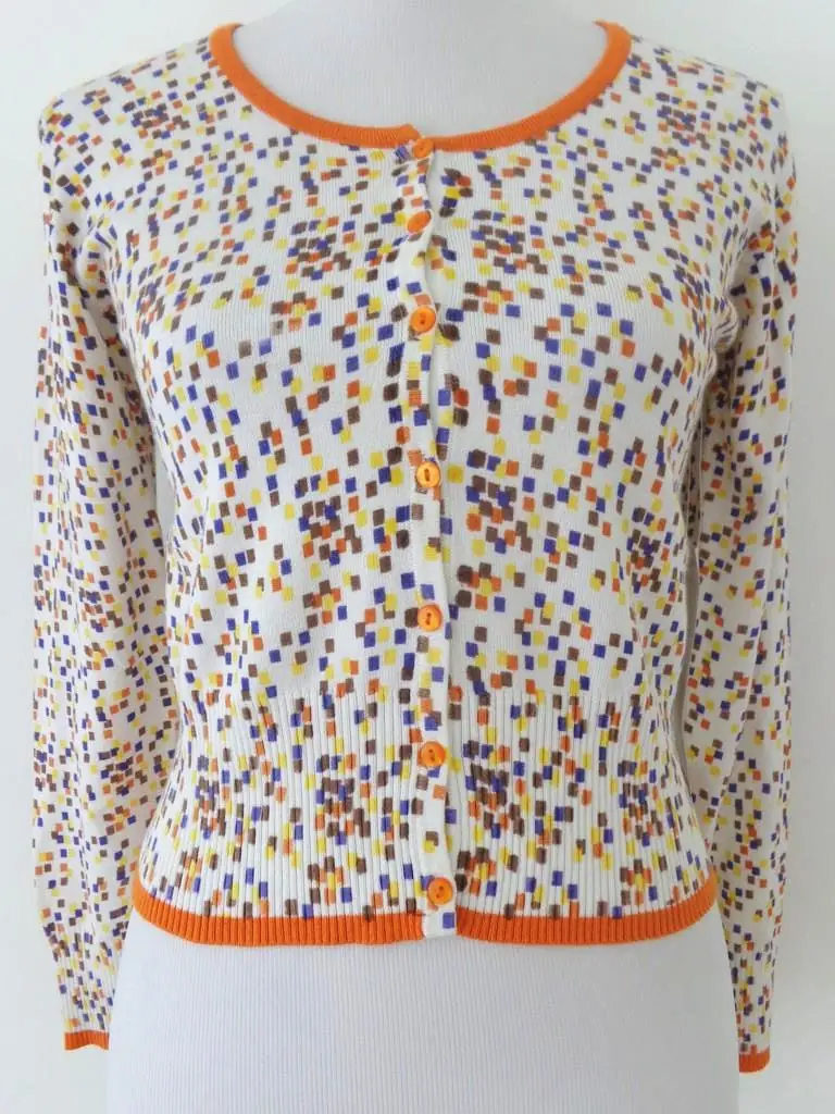 WT2793 women's knitted sweater in 70% viscose, 30% nylon