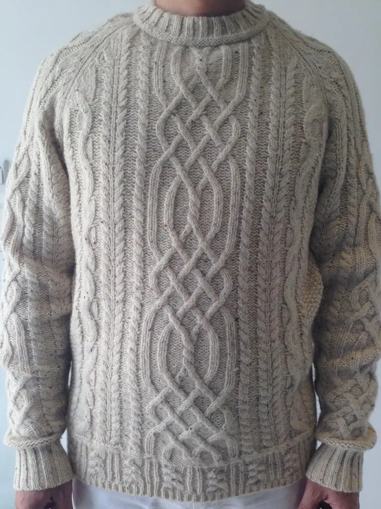 WT3326 men's knitted sweater in 100% acrylic