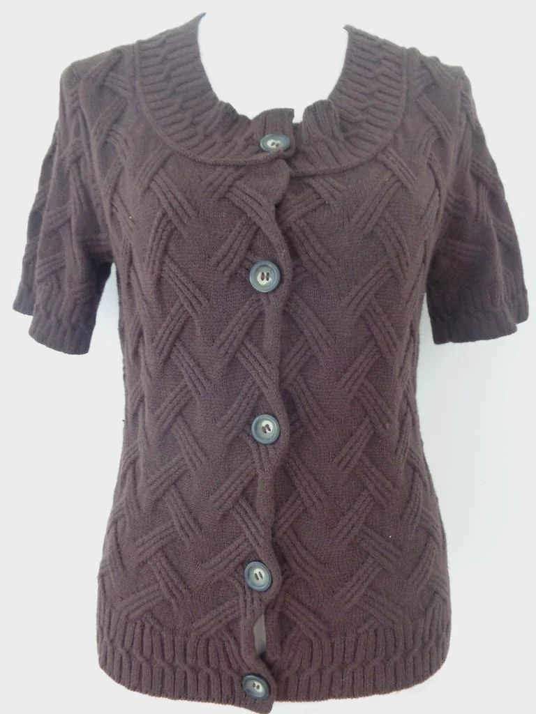 WT3365 women's knitted sweater in 55% viscose, 45% nylon