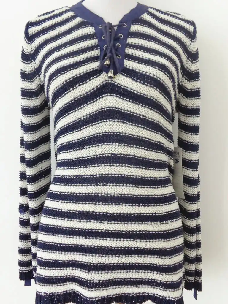 WT3437 women's knitted sweater in 100% acrylic
