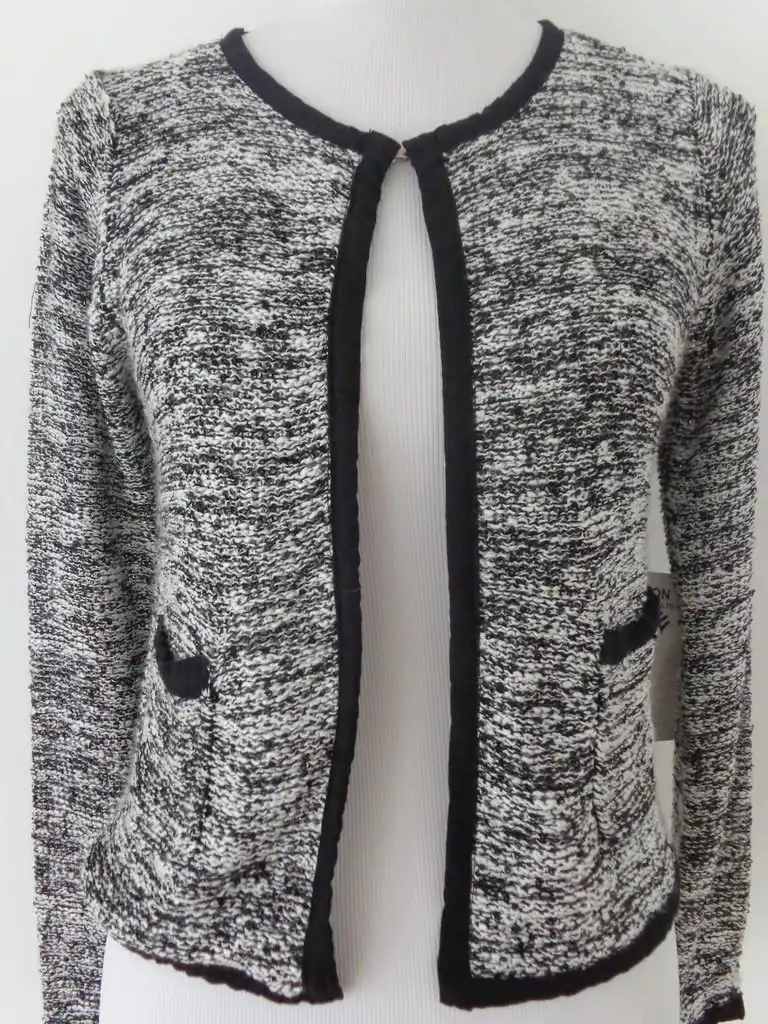 ZD0079 women's knitted sweater in 85% cotton, 15% sequins
