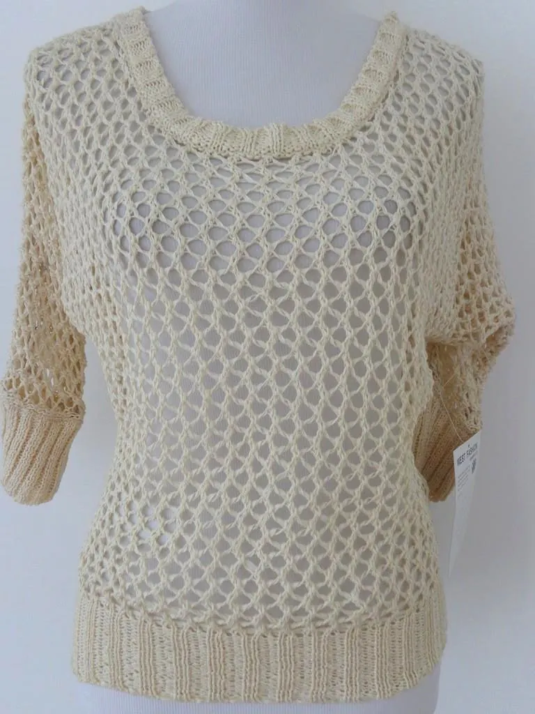 ZD0133 women's knitted sweater in 100% acrylic
