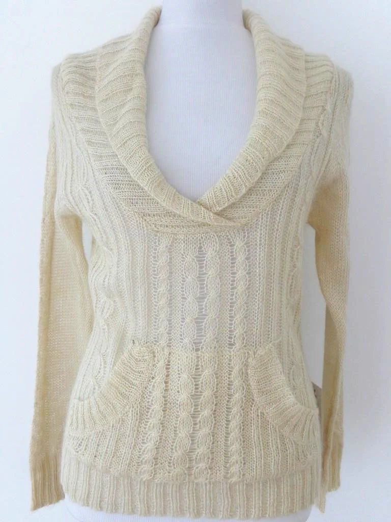 ZD0287 women's knitted sweater in 100% acrylic