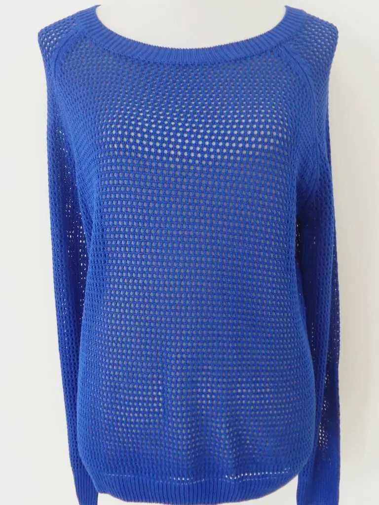 ZD0727 women's knitted sweater in fibre content not stated