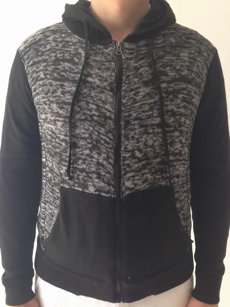 ZD0732 men's knitted sweater in 100% cotton