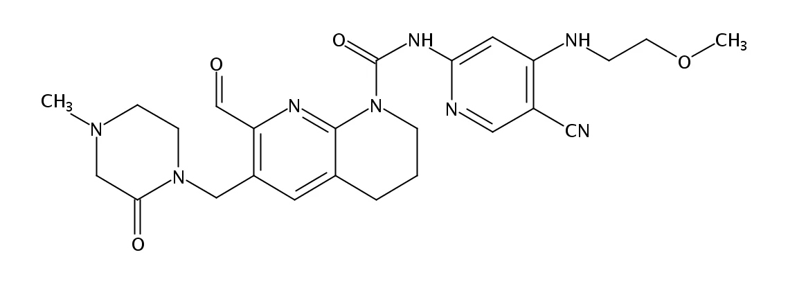 Chemical structure of FGF 401 (CAS 1708971-55-4)