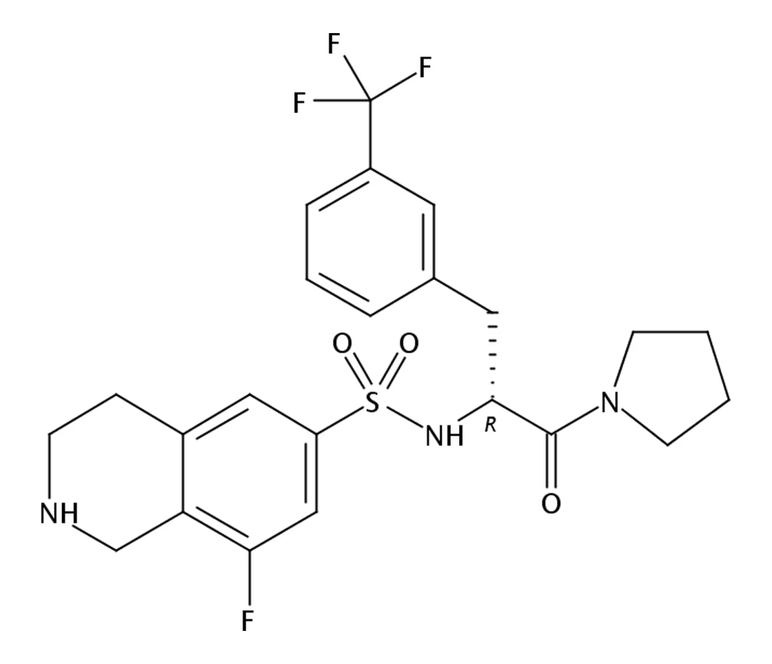 Chemical structure of PFI-2 (CAS 1627676-59-8)