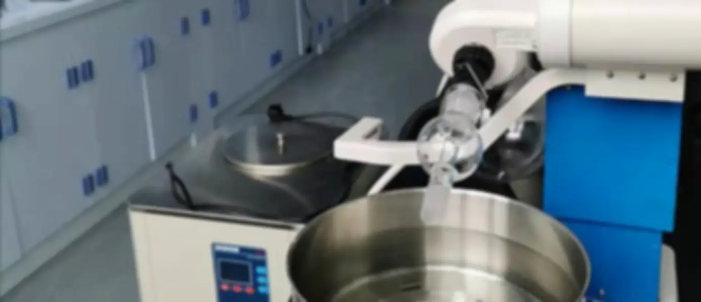 50 L rotary evaporator and chiller in the WesynTech laboratory