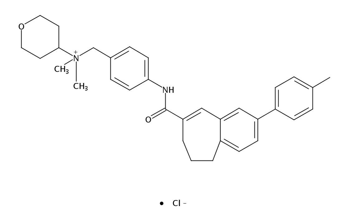 Chemical structure of TAK 799 (CAS 229005-80-5)