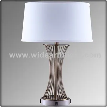 Bedside Lamp With Two Outlets T20346 - Table Lamp by Widearth Lighting