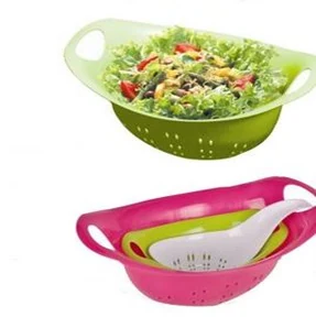 3PC Gripper Colander Set — Kitchen Helper item WK0009 from Winifer