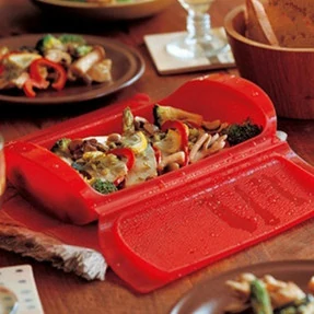 Microwave Oven Steaming Boxes Bowl — Kitchen Helper item WK0203 from Winifer