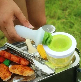Oil Saver Bottle With Oil Brush — BBQ Tools item WK0206 from Winifer