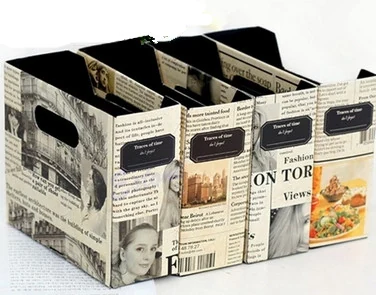 Paper Board Storage Box — Household Helpers item WK10076 from Winifer