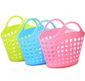 Plastic Portable Storage Basket — Kitchen Helper item WK0185 from Winifer