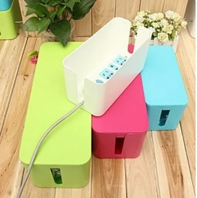 Plug Socket Anti-dust Safety Storage Box Cable Wire Cord Organizer — Store & Organize item WK10015 from Winifer
