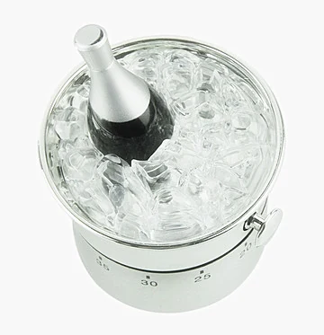 Champagne Ice Bucket Kitchen Timers Cooking Tools 60 minutes Timer — Kitchen Helper item WK0143 from Winifer