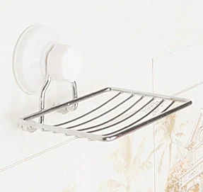 Wall Hanging Soap Dish Basket Holder Cup Tray — Household Helpers item WK10049 from Winifer