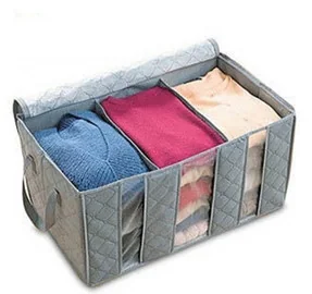 Foldable Bamboo Charcoal Fibre Home Closet Storage WK10068