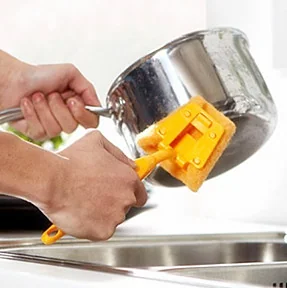 Handle Sponge Strong Decontamination Brush WK0165