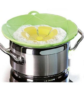 Spill stop Boil Over Safeguard spill stopper silicone lid