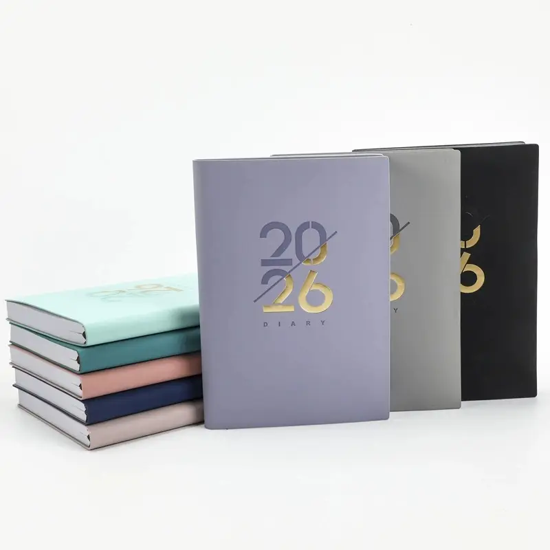 2026 PU Leather Daily Planner RC2603