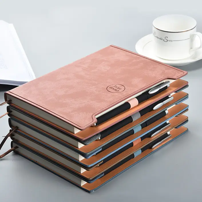 A5 notebook with pen slot TX307