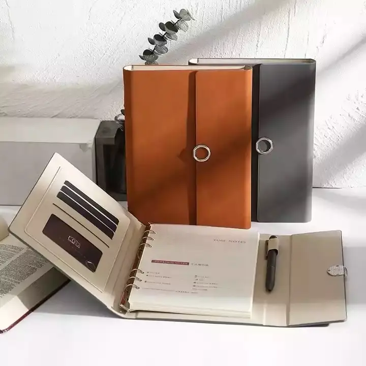 custom 6 ring organizer agenda HY301