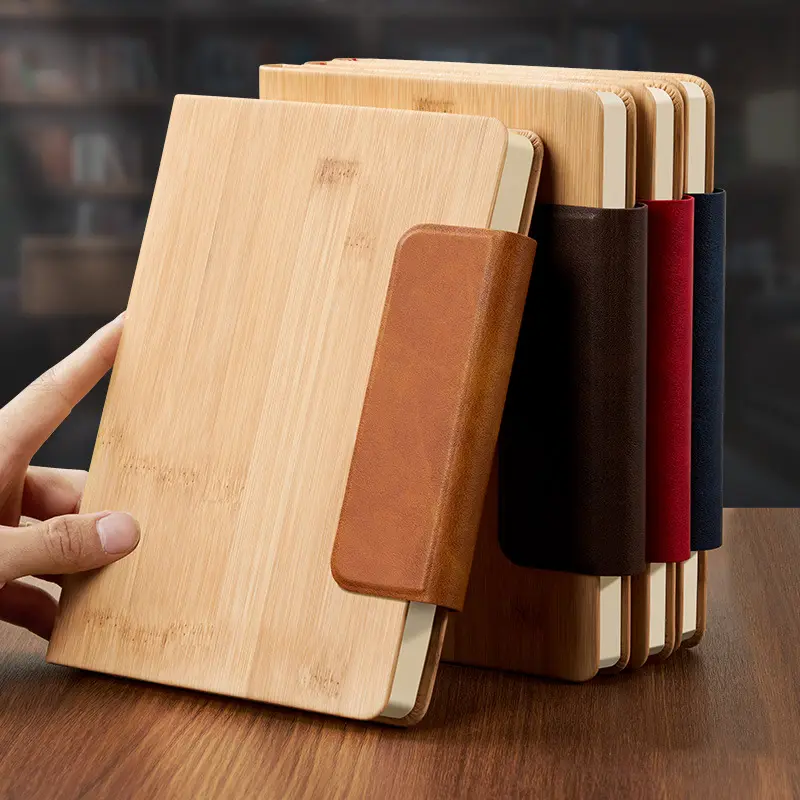 Custom A5 Bamboo Notebook TX509