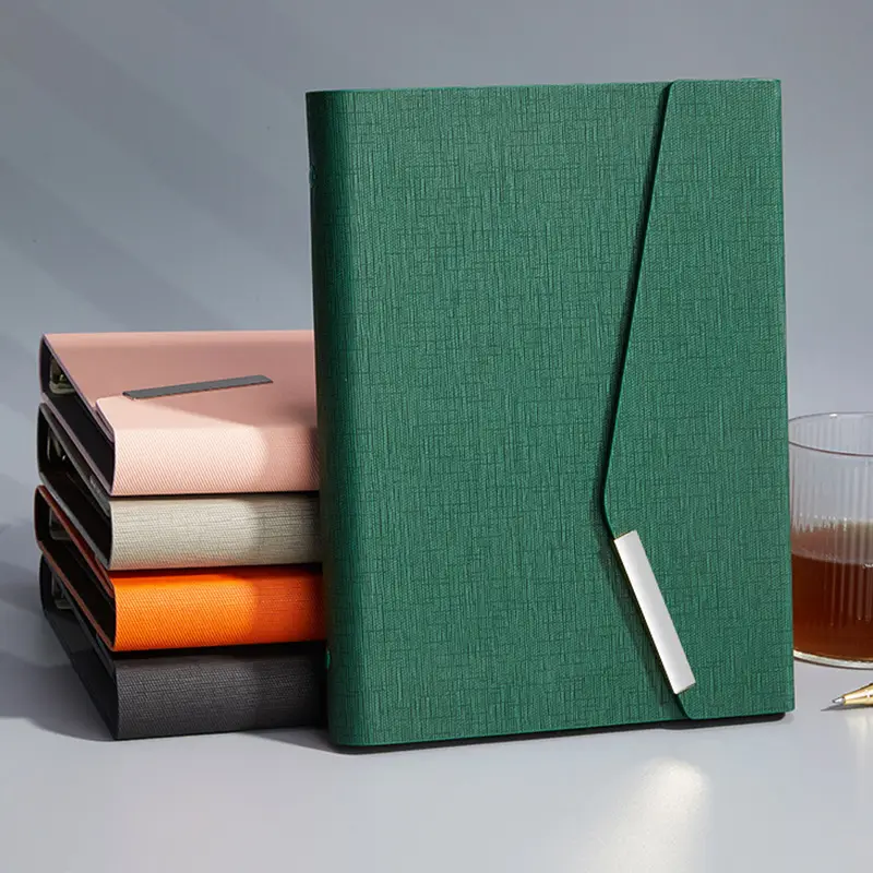 custom tri-fold organizer notebook HY302
