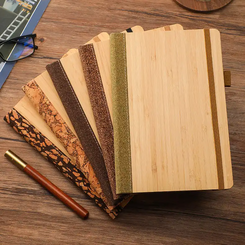 Eco-Friendly Bamboo & Cork Notebook TX603