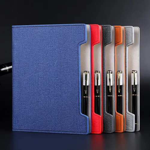 PU organiser with elastic pen loop WN5103