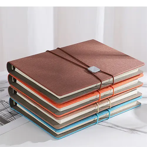 taiga PU organizer notebook with elastic WN5215