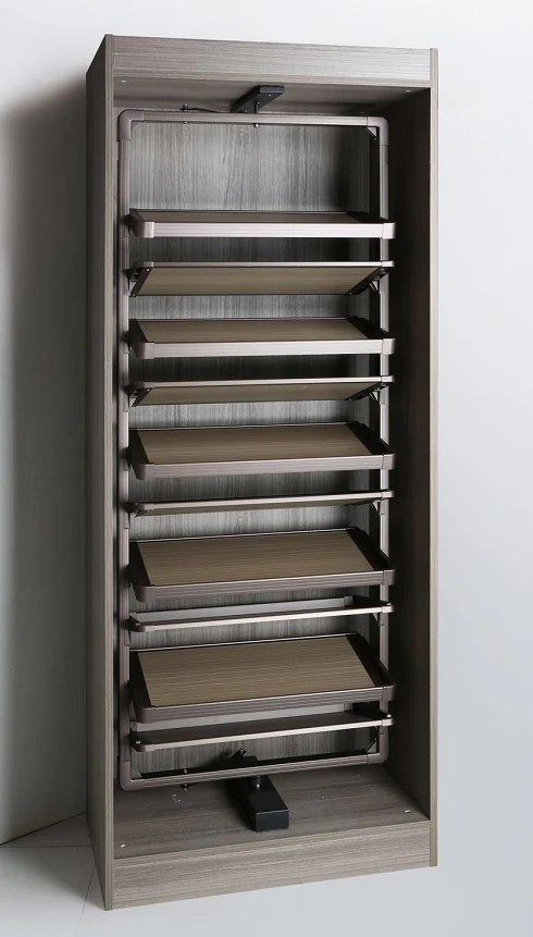 Multi-Layer Rotating Shoe Shelf view 2